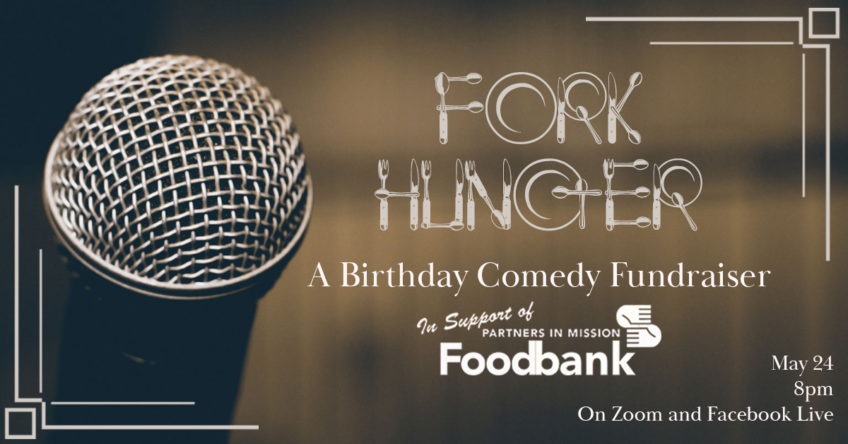 Fork Hunger: A Comedy Fundraiser for the Food Bank Logo