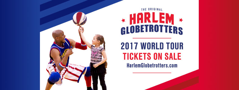 Harlem Globetrotters 2017 World Tour Logo